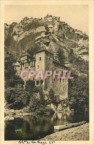 Cartes postales Gorges du Tarn Chateau de la Gaze