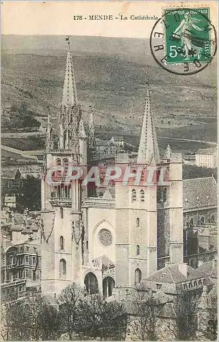 Cartes postales Mende La Cathedrale