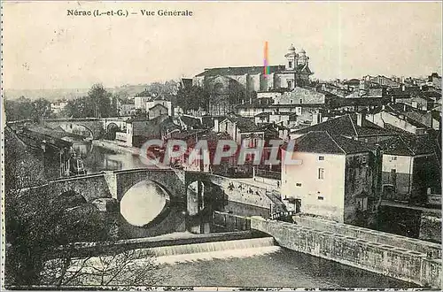 Cartes postales Nerac L et G Vue Generale