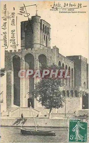 Cartes postales Agde Chatedrale Saint Etienne