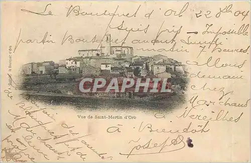 Cartes postales Vue de Saint Martin d'Orb