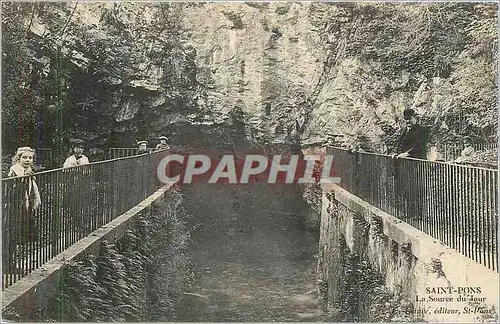 Cartes postales Saint Pons La Source du Jaur