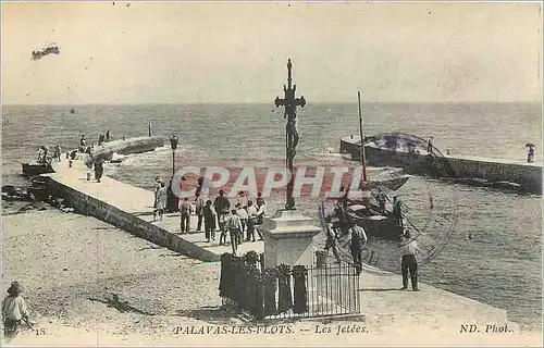 Cartes postales Palavas les Flots Les Jetees