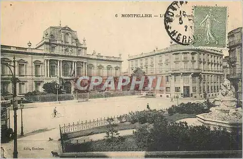 Ansichtskarte AK Montpellier L'Hotel des Postes