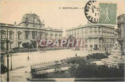 Cartes postales Montpellier L'Hotel des Postes