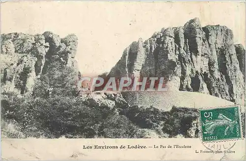 Cartes postales Les Environs de Lodeve Le Pas de l'Escalette