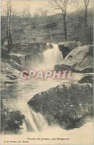 Cartes postales Cascade des Jerreaux pres Bourganeuf