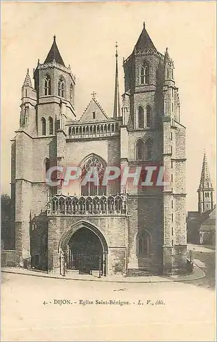 Ansichtskarte AK Dijon Eglise Saint Benigne