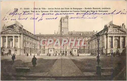 Ansichtskarte AK Dijon Hotel de Ville Ancien Palais des Etats de Bourgogne