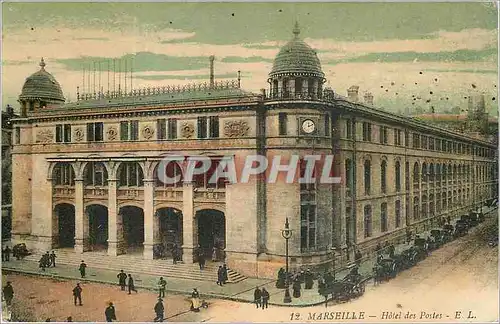 Cartes postales Marseille Hotel des Postes