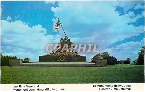 Ansichtskarte AK Monument commemoratif d'Iwo Jima