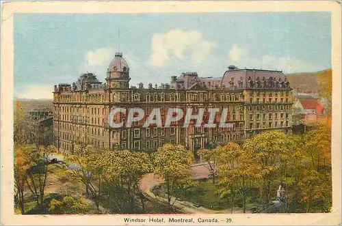 Cartes postales Windsor Hotel Montreal