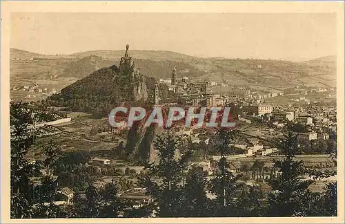 Ansichtskarte AK Le Velay Le Puy Haute Loire Vue generale