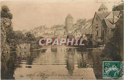 Cartes postales Semur Le Pont Joly et le Donjoit