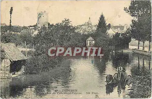 Ansichtskarte AK Issoudun prise du Pont Saint Paterne