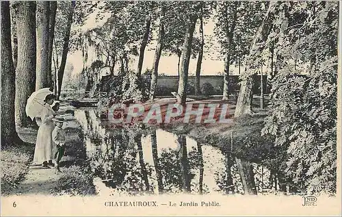 Cartes postales Chateauroux Le Jardin Public