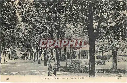 Cartes postales Chateauroux Le Jardin Public