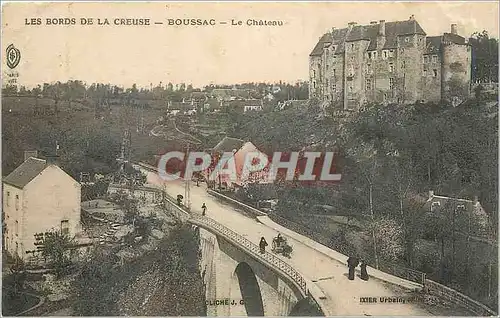 Cartes postales Les Bords de la Creuse Boussac Le Chateau