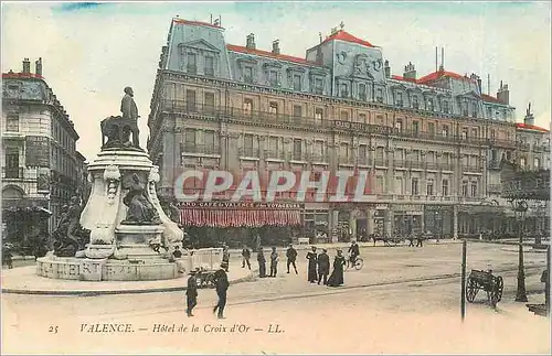 Cartes postales Valence Hotel de la Croix d'Or