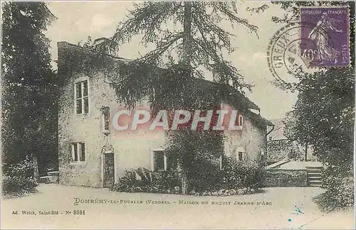 Cartes postales Domremy La Pucelle Vosges Maison ou Naquit Jeanne d'Arc