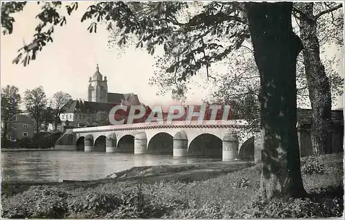 Cartes postales moderne Dole Jura Le Grand Pont sur le Doubs