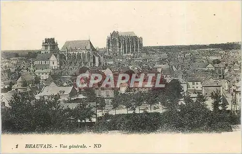 Cartes postales Beauvais Vue generale