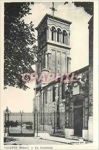 Cartes postales Valence Drome La Cathedrale