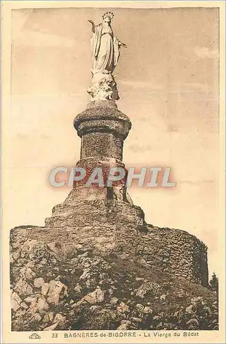 Cartes postales Bagneres de Bigorre La Vierge du Bedat