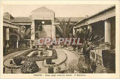 Cartes postales Pompei Casa degli Amorini dorati II Giardino