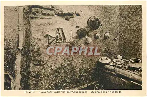 Cartes postales Pompei Nuovi scavi sulla Via dell'Abbondanza Cucina della Fullonica Elephant