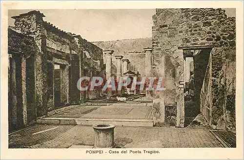 Cartes postales Pompei Casa del Poeta Tragico