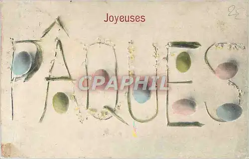 Cartes postales Joyeuses Paques