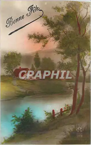 Cartes postales Bonne Fete