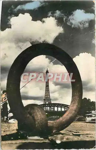 Cartes postales moderne Paris Artistique La Seine et la Tour Eiffel