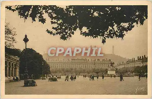 Cartes postales Lyon Rhone Place Bellecour