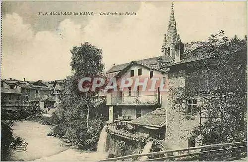 Ansichtskarte AK Allevard les Bains Les Bords du Breda