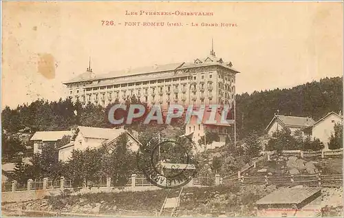 Cartes postales Pont Romeu Le Grand Hotel