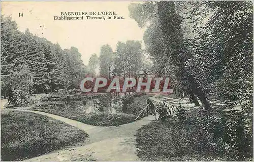 Cartes postales Bagnoles de l'Orne Etablissement Thermal le Parc