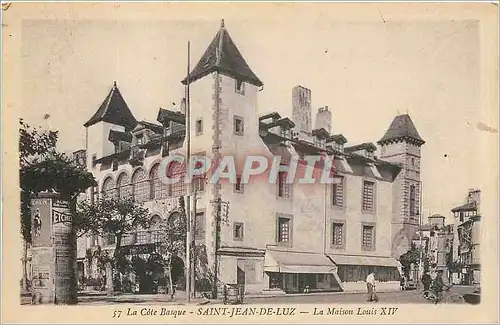 Cartes postales La Cote Basque Saint Jean de Luz La Maison Louis XIV