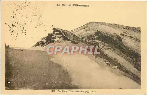 Cartes postales Le Cantal Pittoresque Le Puy Chavaroche