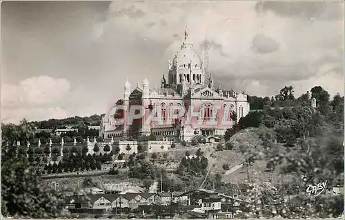 Moderne Karte Lisieux Calvados La Basilique