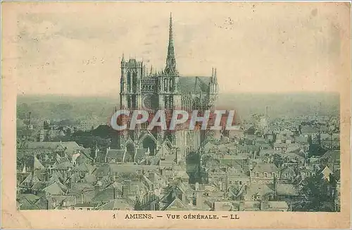 Cartes postales Amiens Vue generale