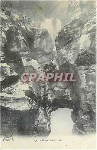 Cartes postales Gorge de Balandaz