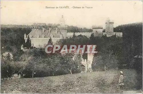 Cartes postales Environs de Gannat  Ch�teau de Veauce