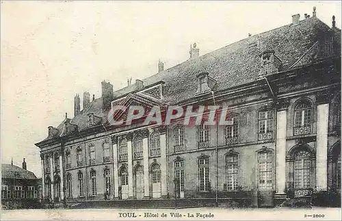 Ansichtskarte AK Toul Hotel de Ville La Facade