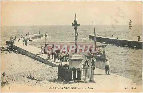 Cartes postales Palavas les Flots Les Jetees