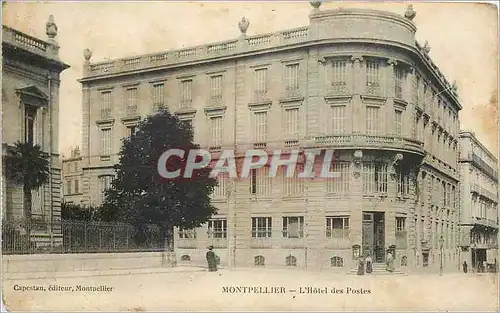 Cartes postales Montpellier L'Hotel des Postes