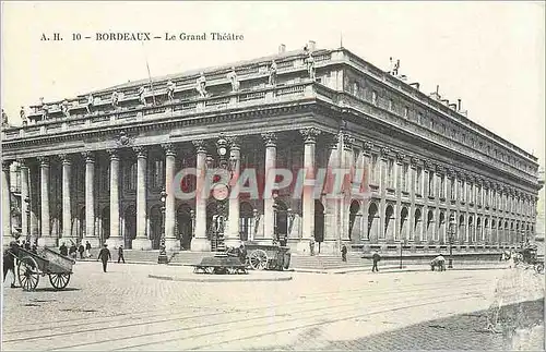 Cartes postales Bordeaux Le Grand Theatre