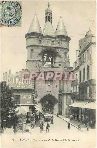 Cartes postales Bordeaux Tour de la Grosse Cloche