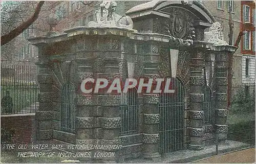 Cartes postales The Old Water Gate Victoria Embankment The Work of Inico Jones London